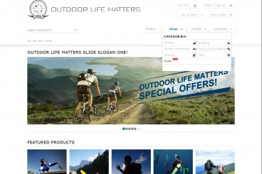 Myoutdoors户外装备在线交易平台