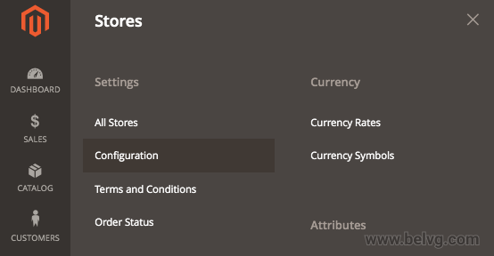 settings configuration